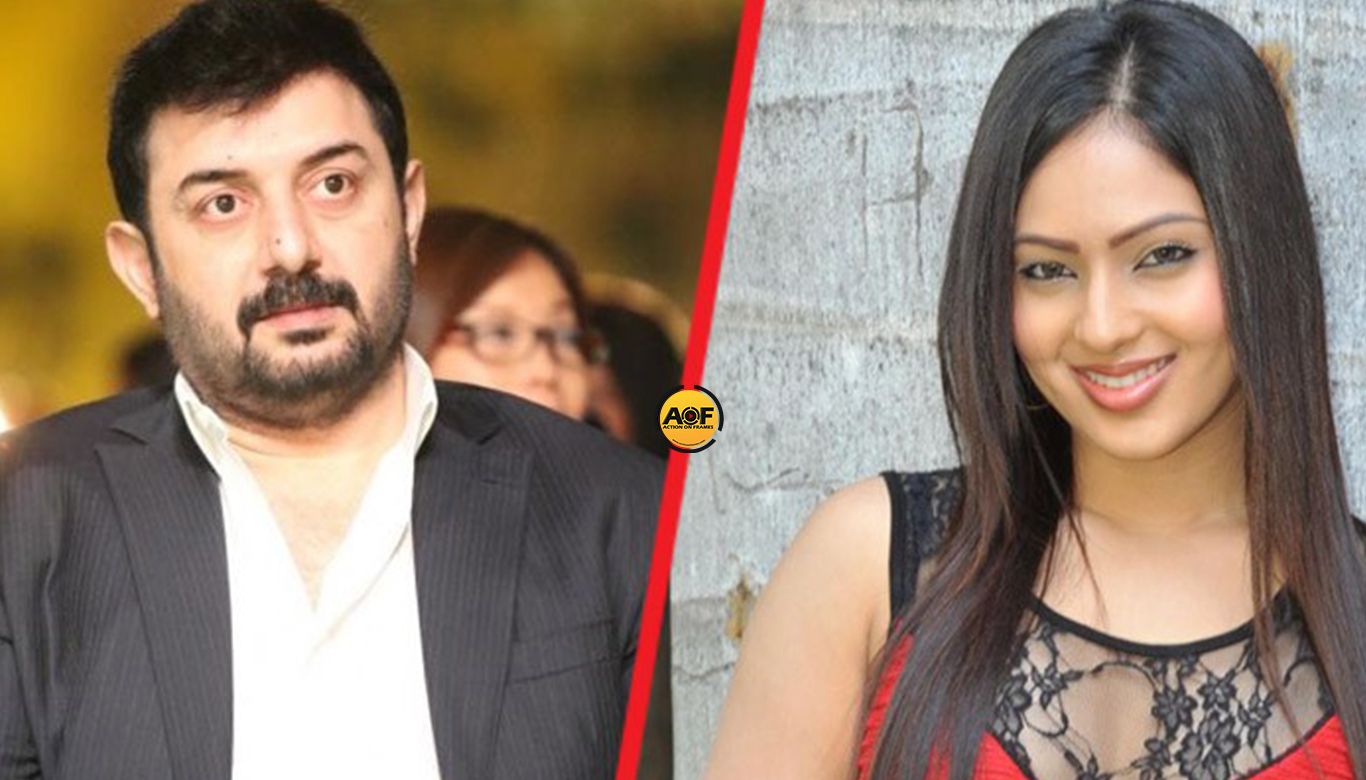 Arvind Swamy gets Puli heroine for cameo