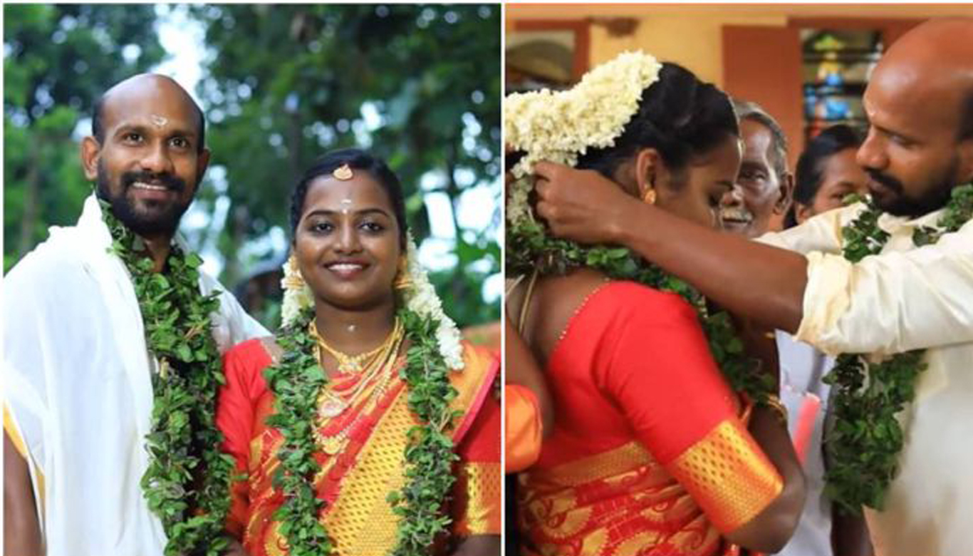 Mollywood entertainer Gokulan gets hitched to Dhanya 