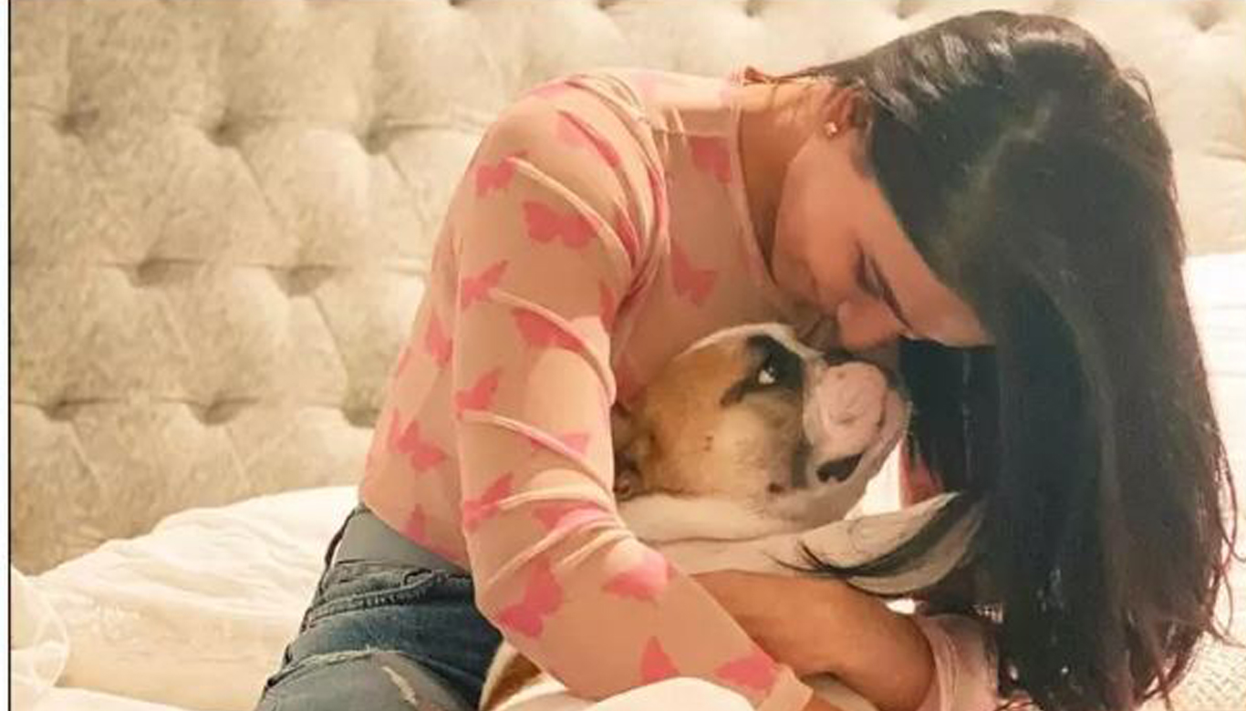 Samantha Akkineni’s doggo Hash steals neighbour’s soft toy: Actress says ‘failed as a mom’