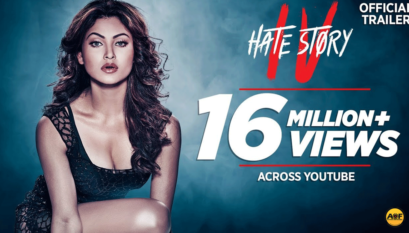 The Hate Story 4 movie trailer is Trending on YouTube