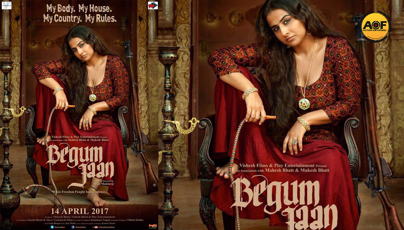 Vidhya Balan’s Begum Jaan Movie First Look Revealed
