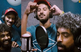 Dulquer And Gregory Turns Playback Singers For Sravans Kalyanam